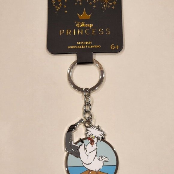 Loungefly Disney the Little Mermaid Scuttle Seagull Keychain NEW - Picture 8 of 12